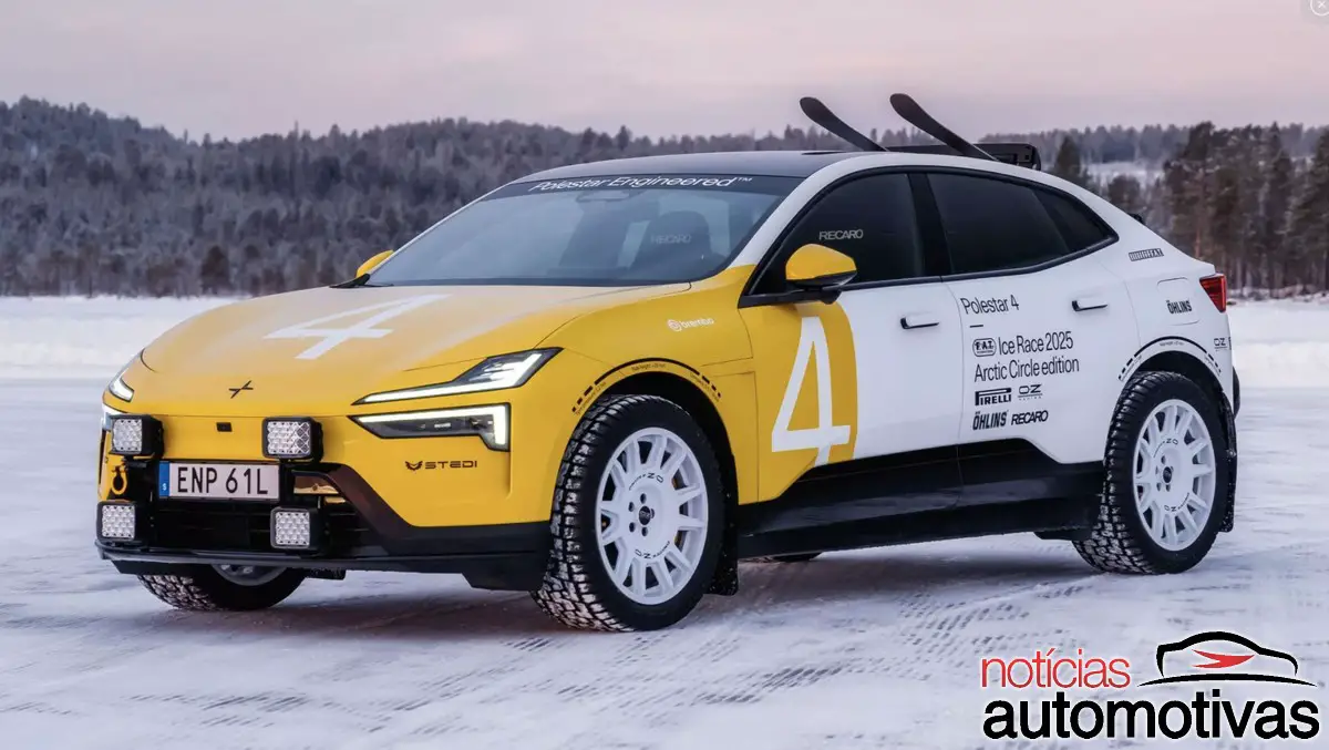 Polestar Circle Arctic: Marca de elétricos da Volvo mostra edição única de modelos inspirados em bólidos de Rally