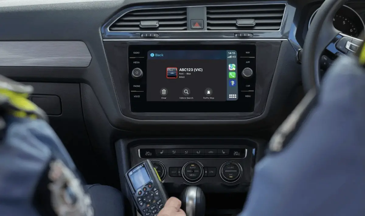 policia australia carplay