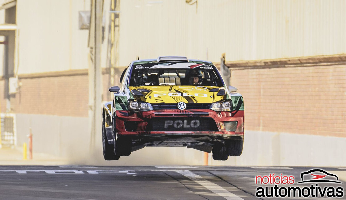 Polo WRC comemora os 50 anos do VW Polo com manobras radicais; confira vídeo