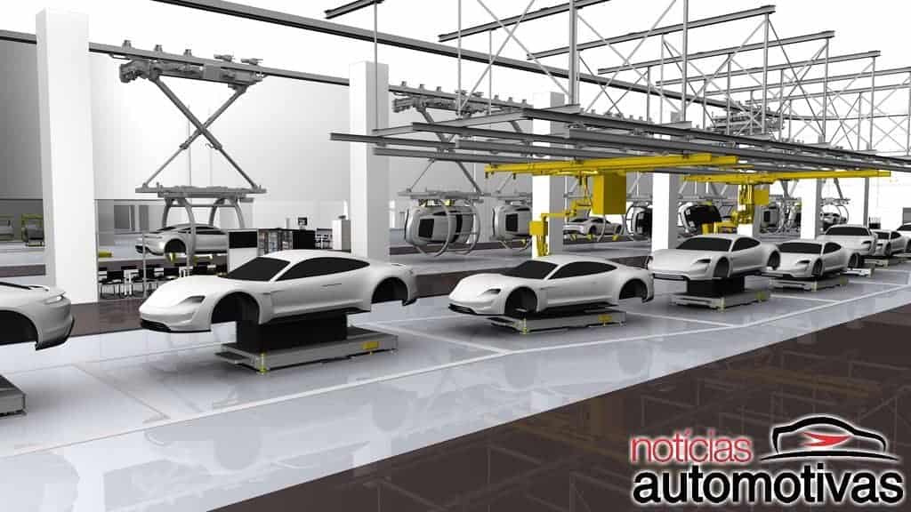 Porsche Taycan tem 40 mil pedidos e precisa de ajuda da Audi 