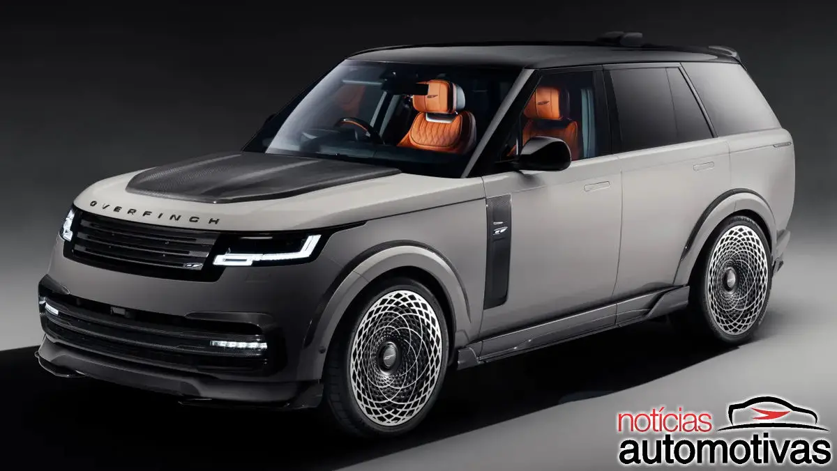 Range Rover da Overfinch destaca a velocidade em uma edição luxuosa e mais potente do SUV britânico