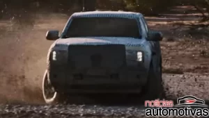 Ford Ranger 2023 é mostrada pela primeira vez e surgirá este ano 