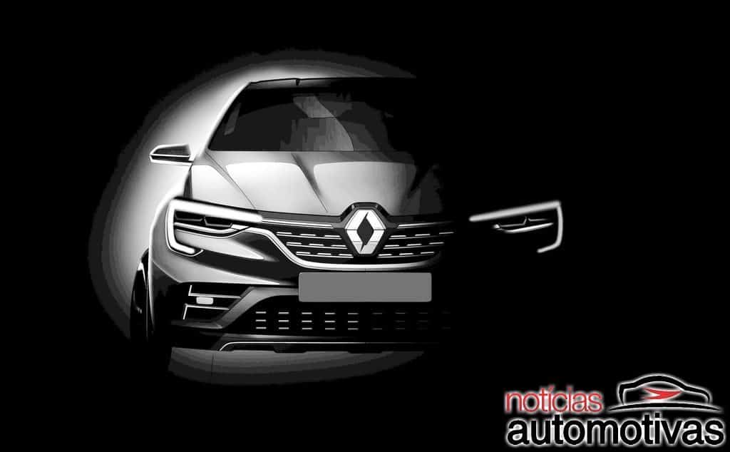 Renault Arkana: primeiro teaser do crossover cupê na Rússia 