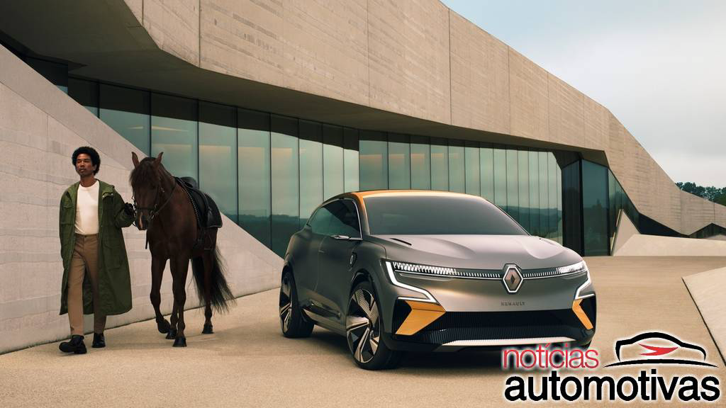 Renault Megane eVision revela plataforma CMF-EV na Europa 