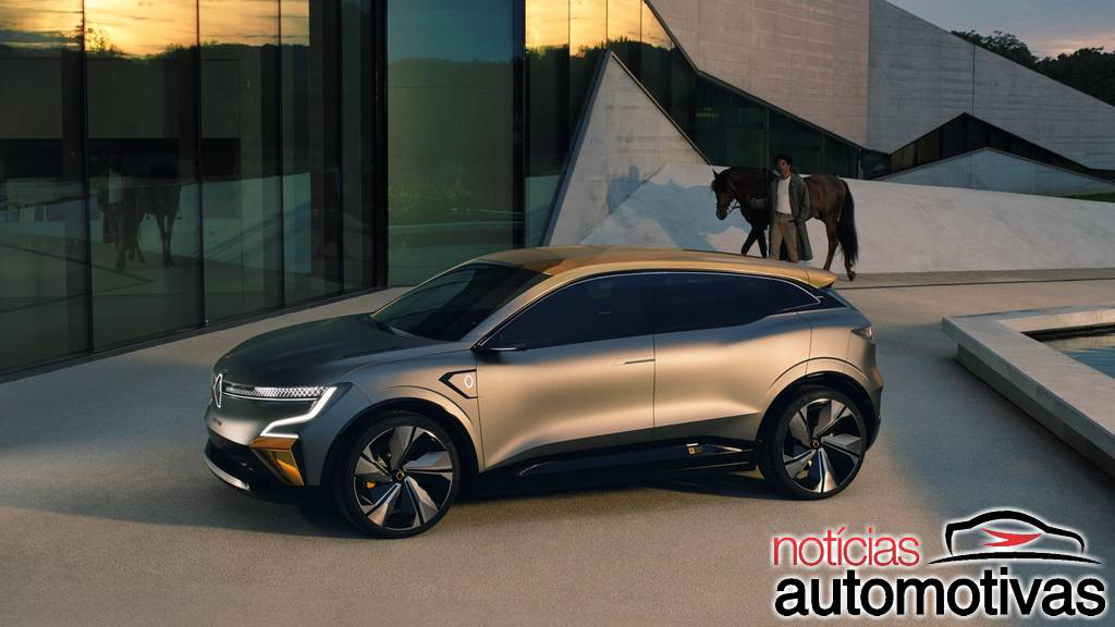 Renault Megane eVision revela plataforma CMF-EV na Europa 