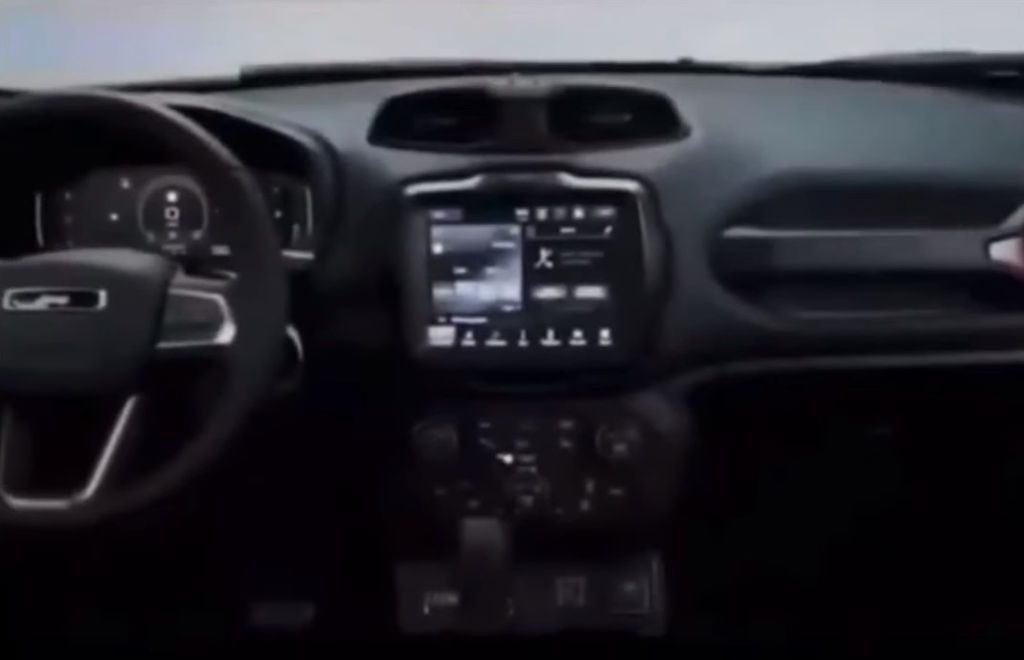 Jeep Renegade 2023 aparece em vídeo para concessionários 