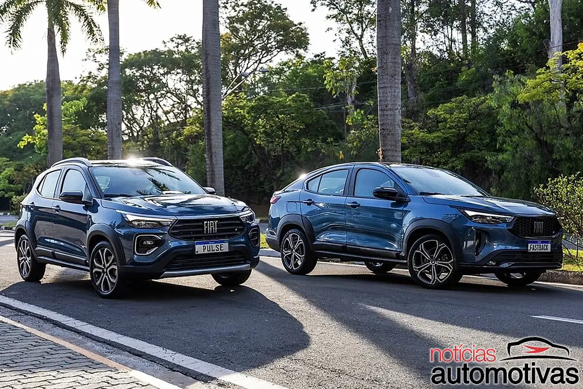 Fiat aumenta preços de Pulse e Fastback híbridos em janeiro; alta chega a R$ 4.000