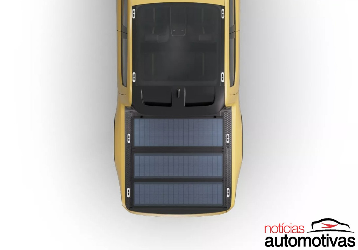 rivian picape capota solar recarregamento (2)