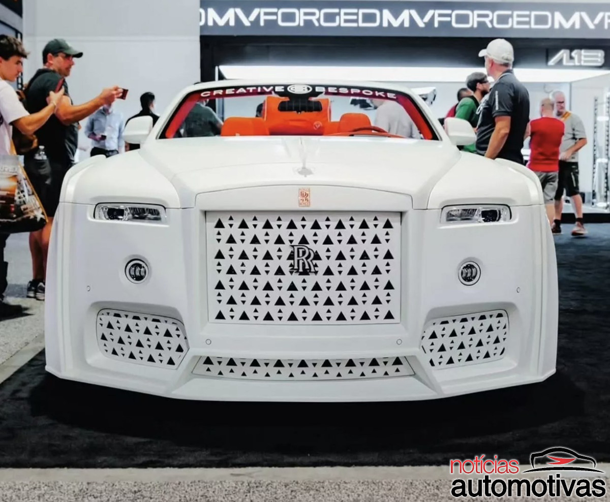 Empresa de tuning de Dubai transforma Rolls-Royce Dawn em carro tunado horrível limitado a 25 unidades