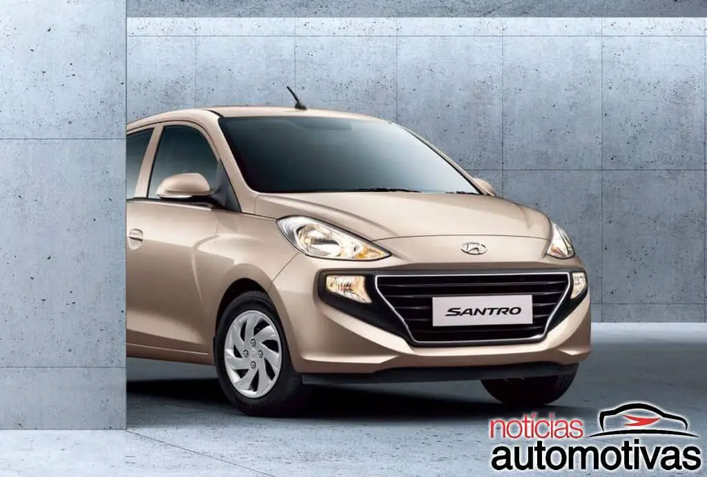 Hyundai Santro é a nova aposta de popular da coreana na Índia 