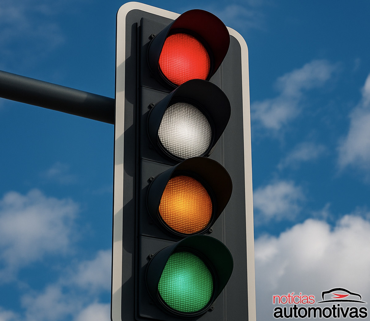 semaforo quatro cores