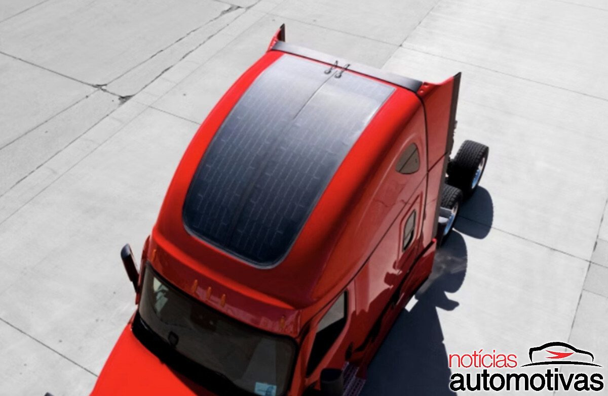 Caminhão parado também polui, e a Vanair quer acabar com o “diesel queimando à toa” com painéis solares que cortam horas de marcha lenta