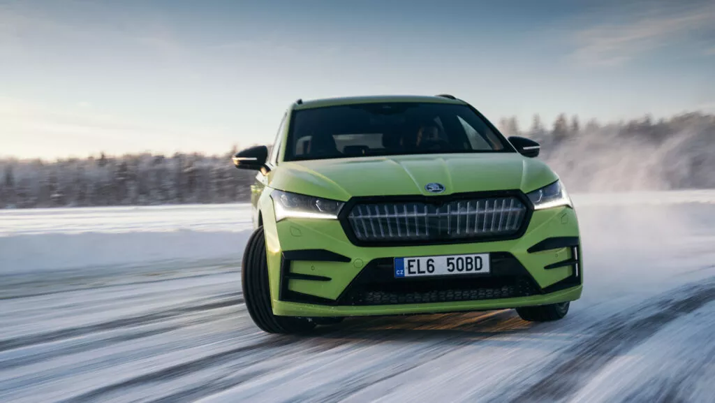 skoda enyaq recorde