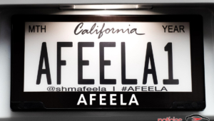 sony honda afeela placa customizavel (1)