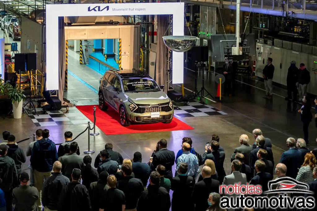 Kia Sportage 2023 começa a ser produzido nos EUA 