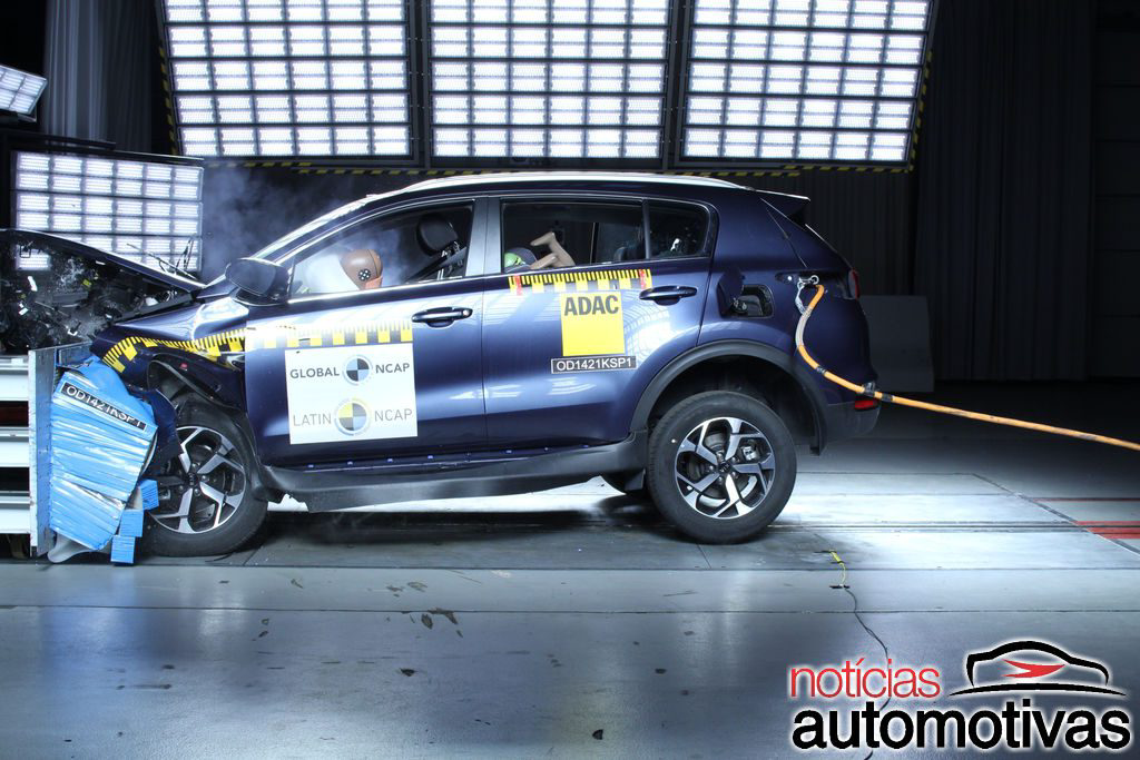 Kia Sportage zera no Latin NCAP - Hyundai e Great Wall também 