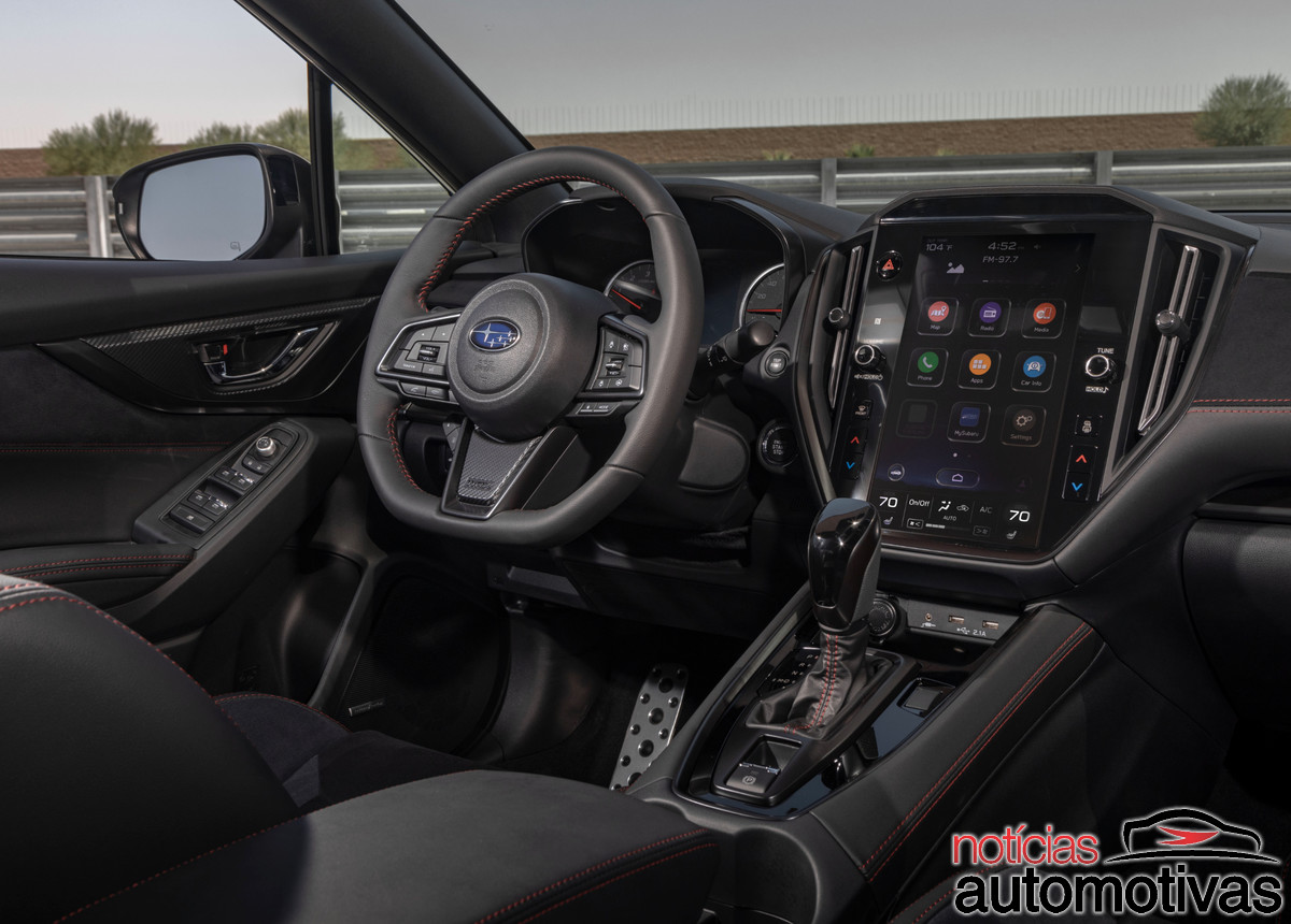 subaru wrx interior