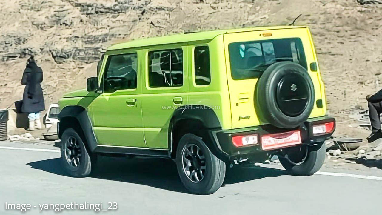 suzuki jimny 2023 4 portas flagra 1