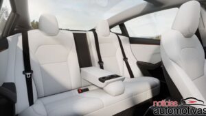 tesla banco traseiro