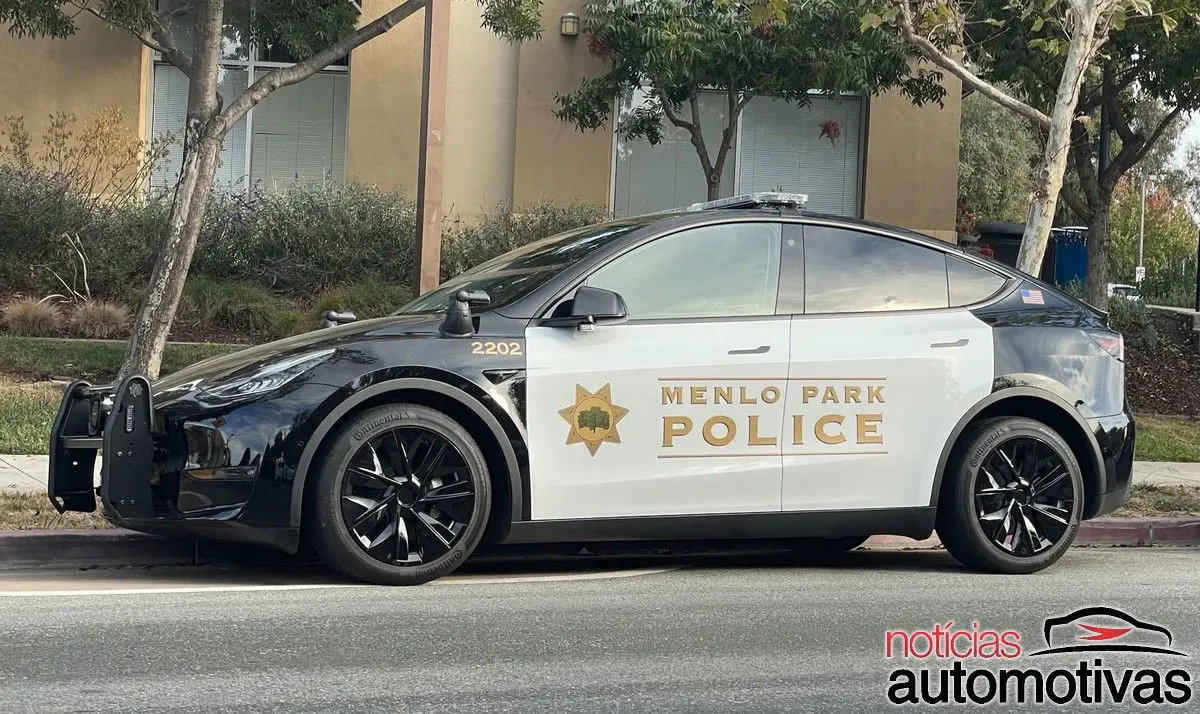 tesla policia california