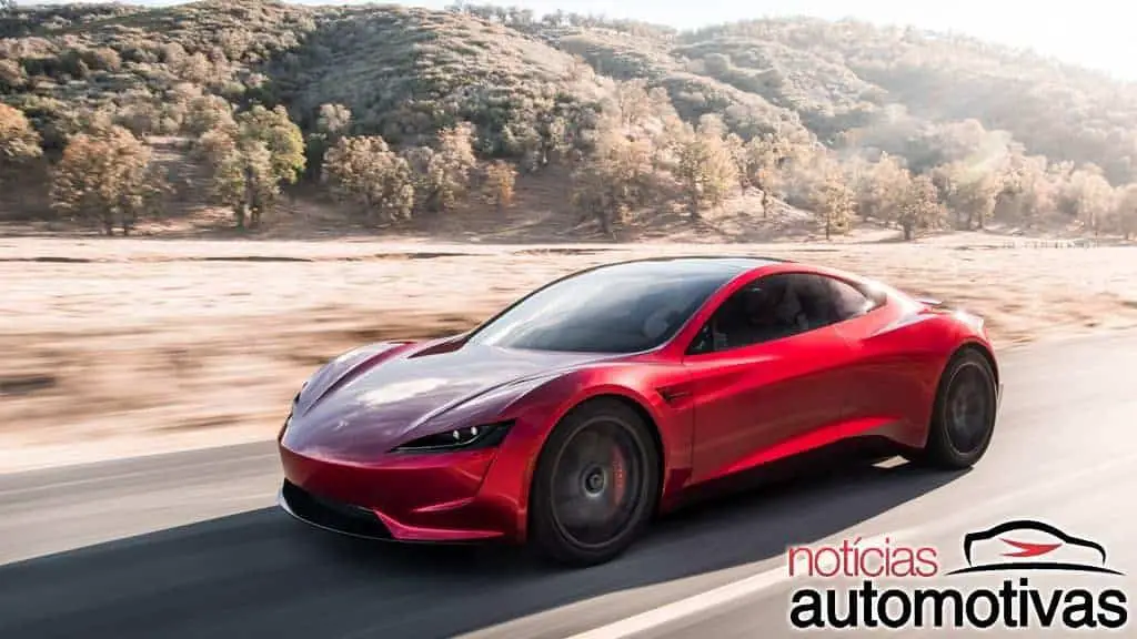 Tesla Roadster SpaceX Pack irá de 0 a 100 em pouco mais de 1 segundo! 