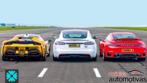 tesla vs ferrari vs porsche
