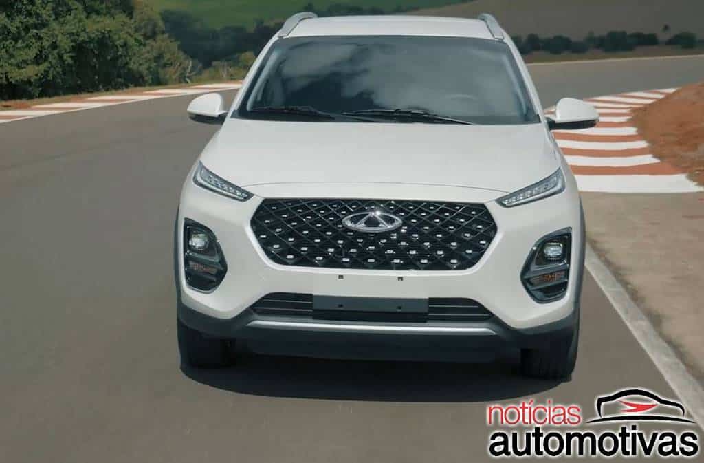 tiggo-3x-teaser-2 Caoa Chery Tiggo 3X Turbo tem novas imagens divulgadas