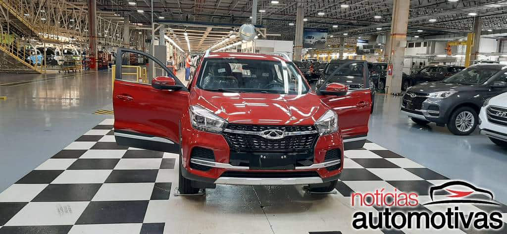 tiggo-5x-fabrica Caoa Chery comemora 20 mil unidades produzidas do Tiggo 5x