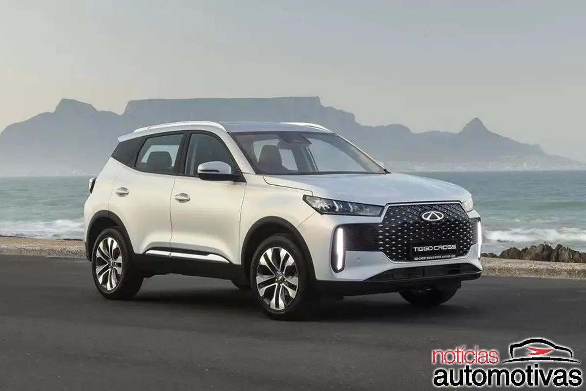 Chery Tiggo 5x ganha atualização visual na África do Sul; SUV compacto chinês é conhecido por lá como Tiggo Cross