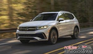 Volkswagen Tiguan Allspace 2022 surge com mudança visual nos EUA 