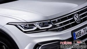 Volkswagen Tiguan Allspace 2022 surge com mudança visual nos EUA 