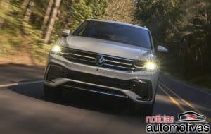 Volkswagen Tiguan Allspace 2022 surge com mudança visual nos EUA 