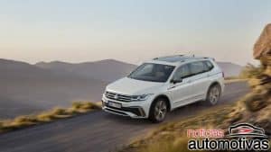 Volkswagen Tiguan Allspace 2022 surge com mudança visual nos EUA 