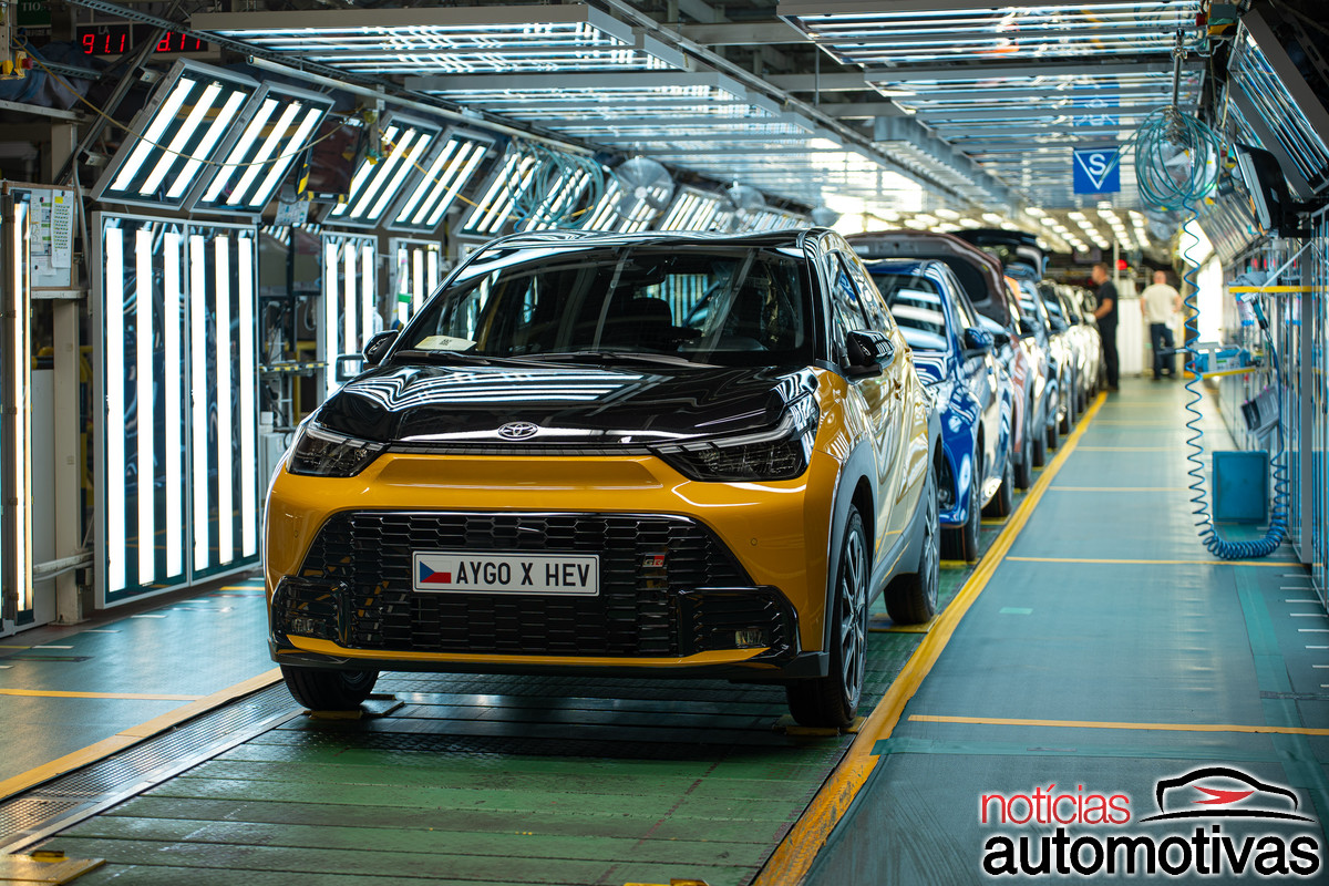 toyota aygo x produção 2 toyota aygo x produção 2