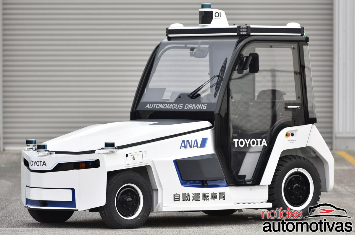 toyota carro autonomo rebocador de aviao (3)
