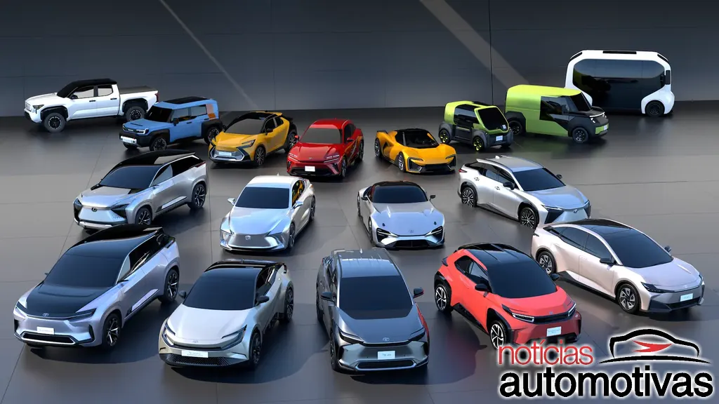 Toyota revela 16 conceitos elétricos e um deles é picape 