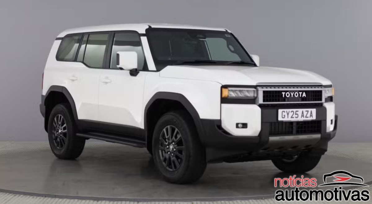 Land Cruiser Comercial: Toyota lança versão furgão do Land Cruiser no Reino Unido, sem bancos traseiros