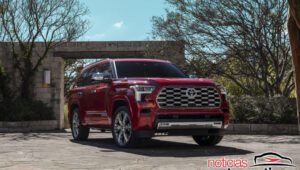 Toyota Sequoia 2023 mistura visual de Tundra com RAV4 