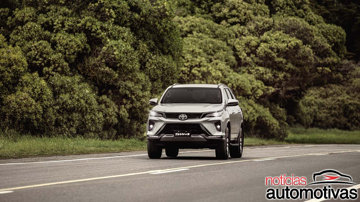 Com 6.780 unidades no semestre e motor 2.8 diesel de 204 cv, o Toyota SW4 reforça a fama de robustez e fica com o Trailblazer como rival