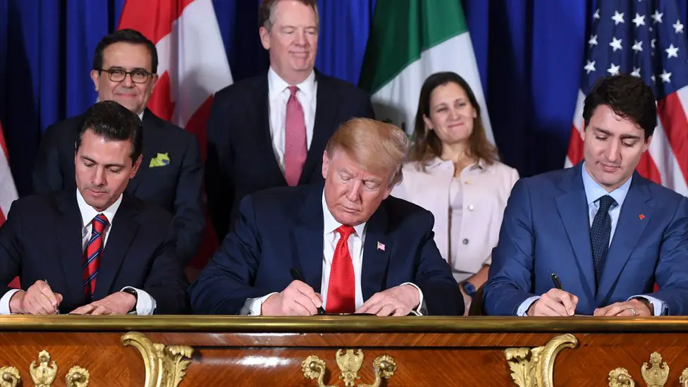 trump acordo eua mexico canada