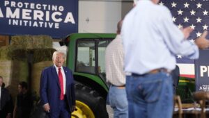 trump john deere AP Alex Brandon