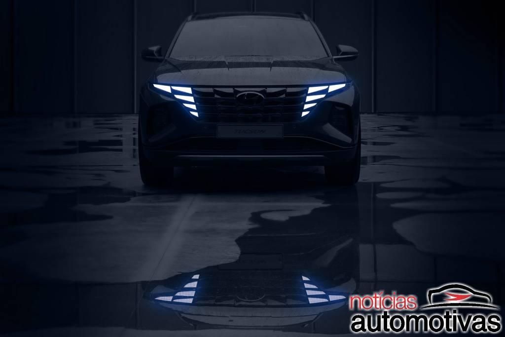 Hyundai Tucson 2021 tem teaser com detalhes da nova geração 