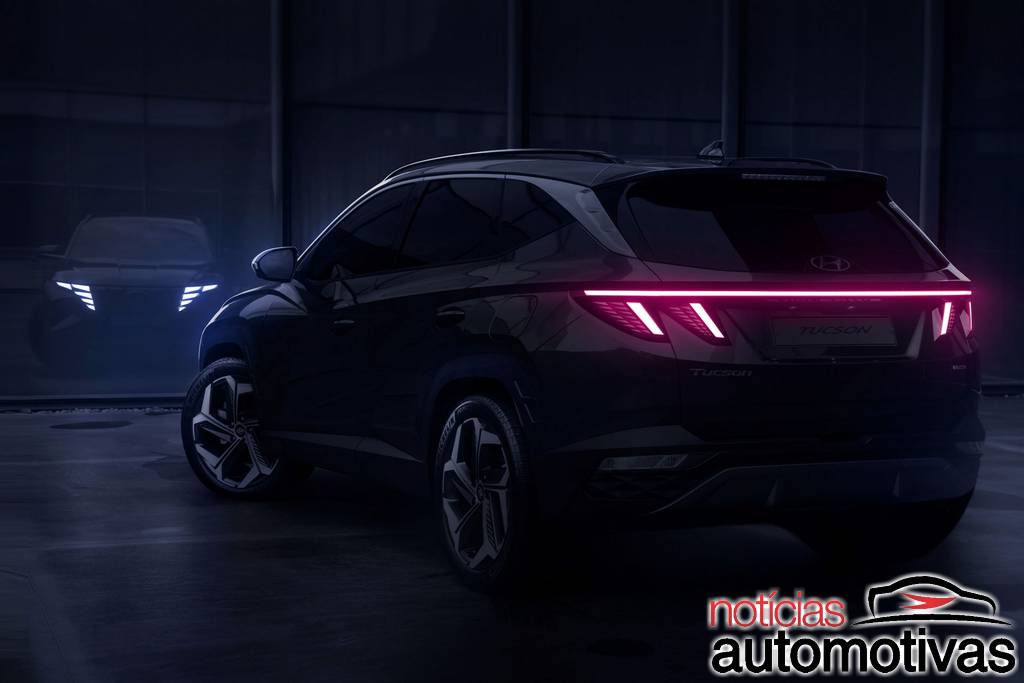 Hyundai Tucson 2021 tem teaser com detalhes da nova geração 