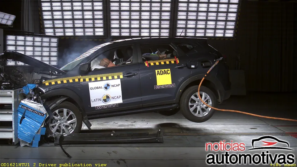 Latin NCAP: Peugeot 208 leva duas estrelas e Hyundai Tucson zera 