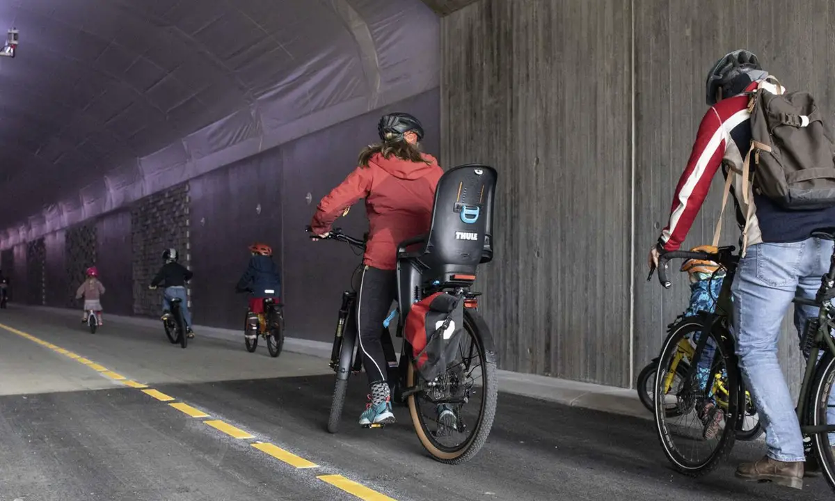 tunel biciclcleta noruega 3