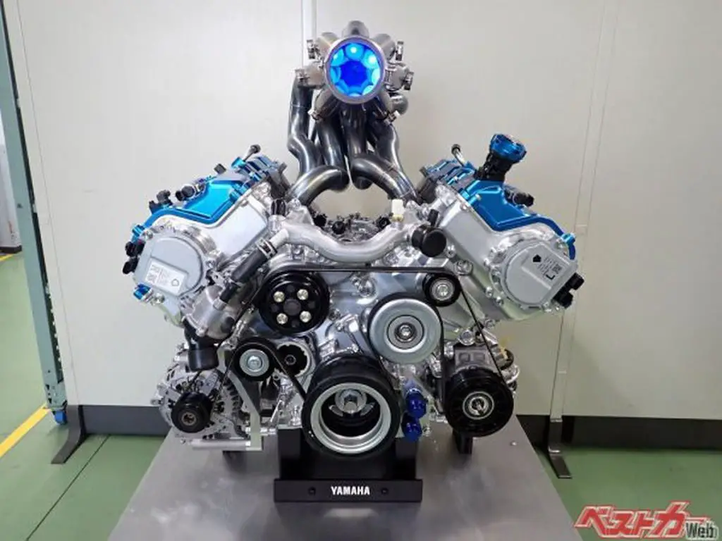 Lexus: Yamaha lança primeiro V8 movido por hidrogênio 