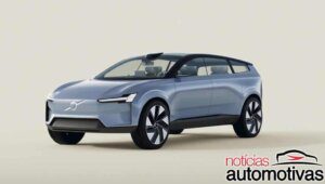 Volvo Concept Recharge é a proposta sueca para o futuro elétrico 
