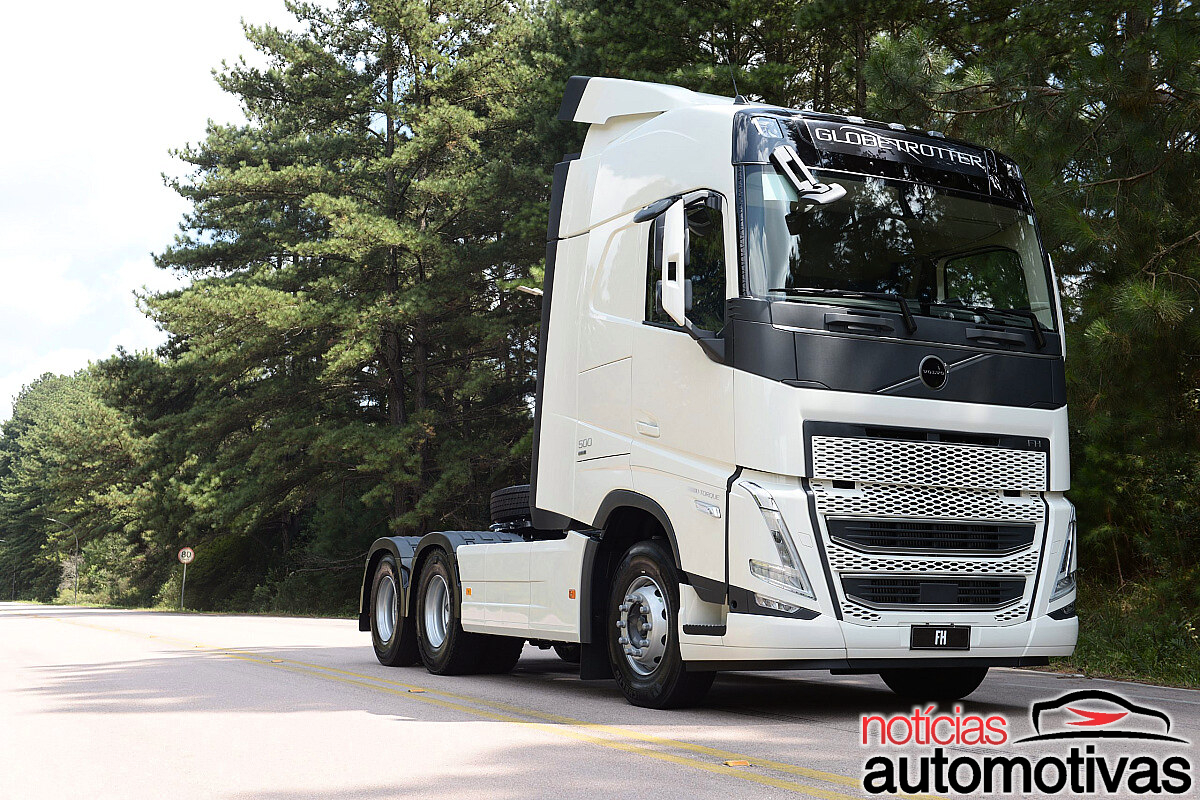 Pesadão, mas fluido: caminhão Volvo FH ganha atualização com foco na melhoria da aerodinâmica; cavalo mecânico busca eficiência no consumo