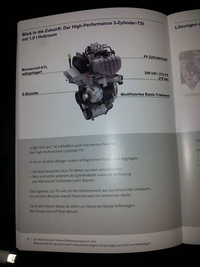 Volkswagen apresenta motor 1.0 TSI com 272 cv e 27,4 kgfm! 