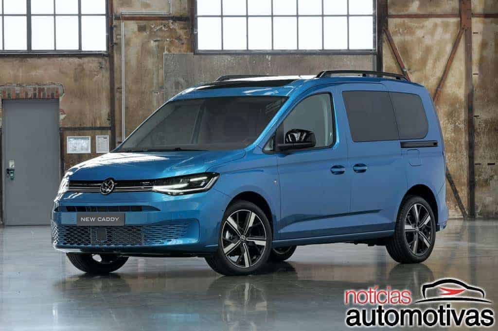 Volkswagen Caddy 2021 tem imagens antecipadas e chega em novembro 